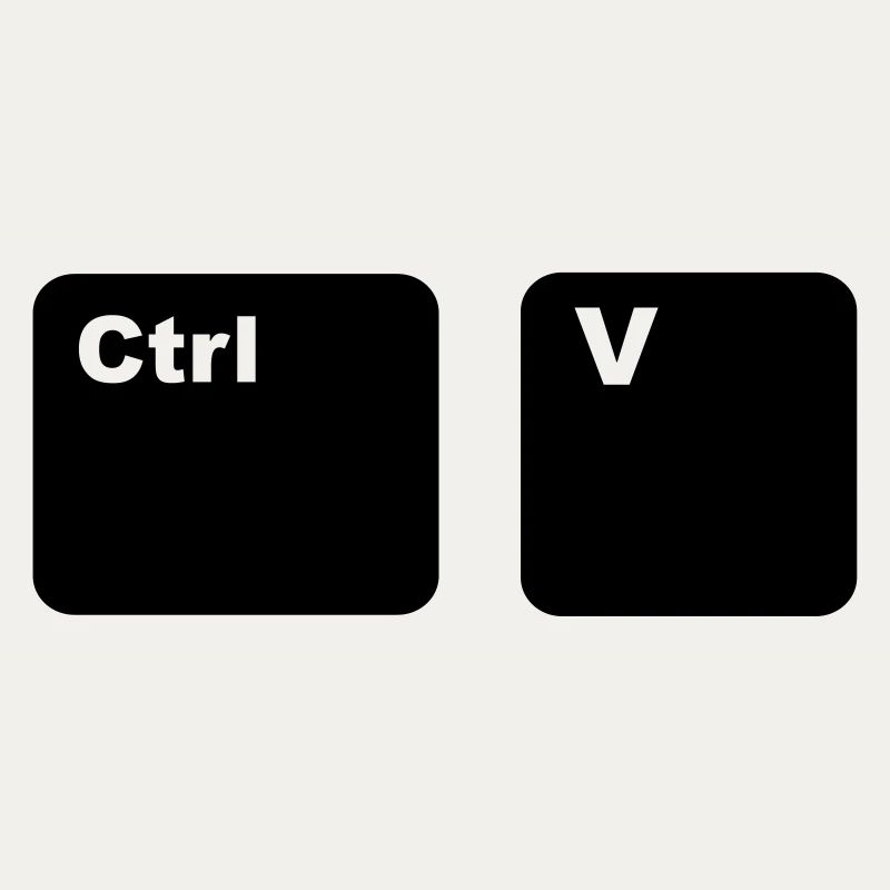 Ctrl + V Copy and Paste