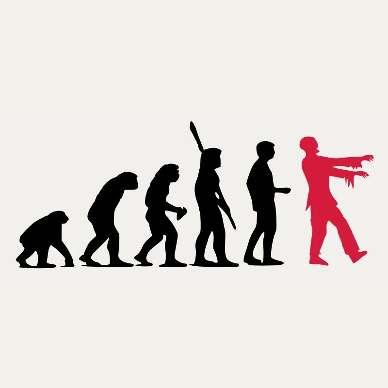Zombie Evolution (zweifarbig)