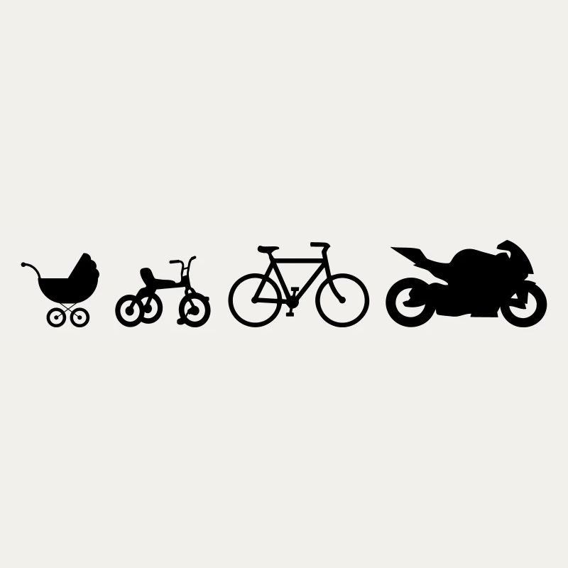 Baby to Biker Evolution