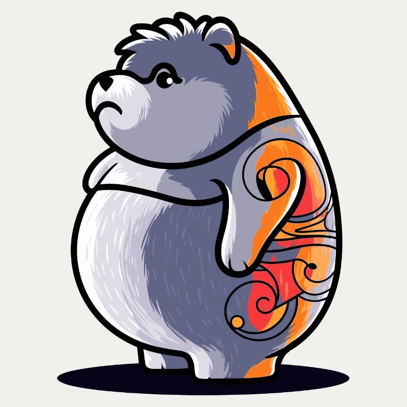 Launischer Bär