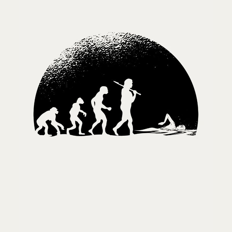 Evolution Schwimmen
