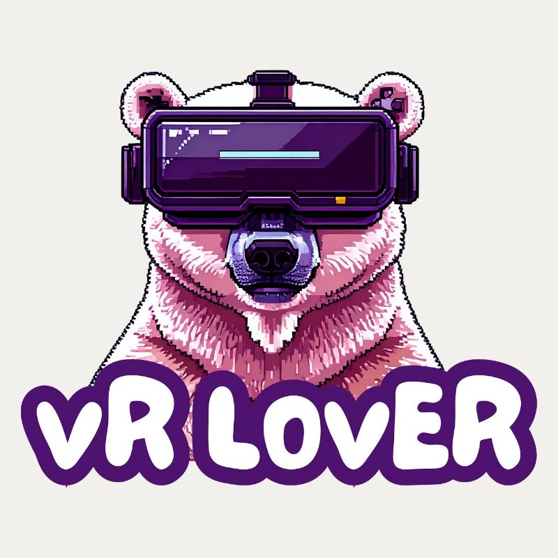 Ours VR avec lunettes de réalité virtuelle