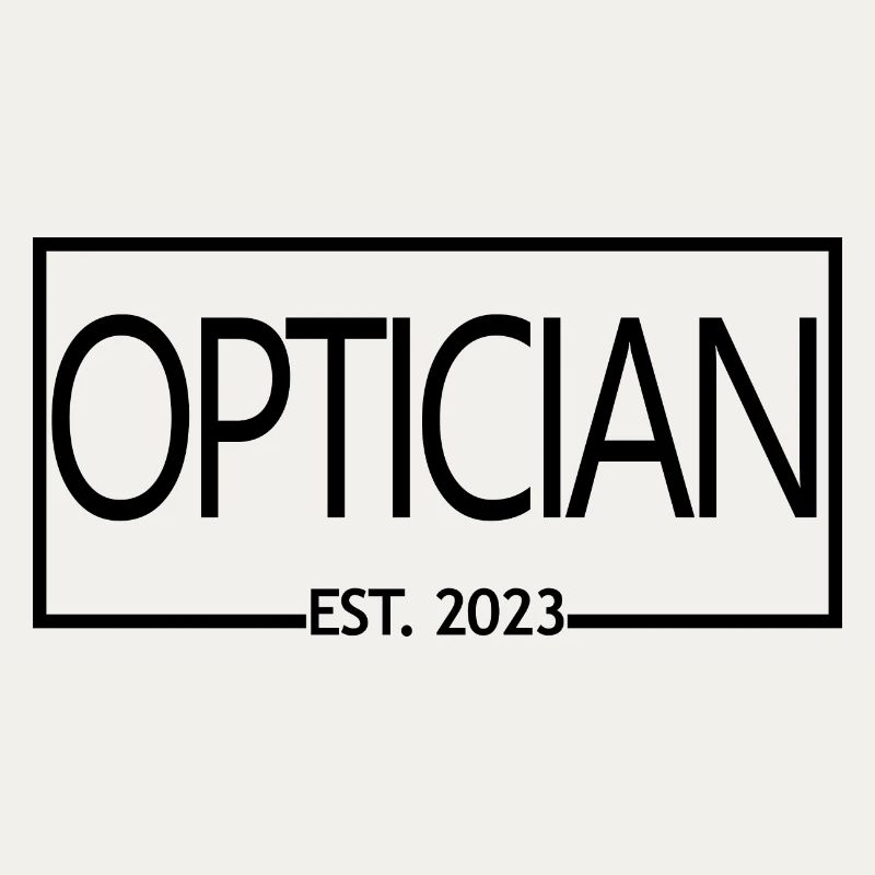 Optiker Est. 2023 Diplom-Optiker-Studentengeschenk