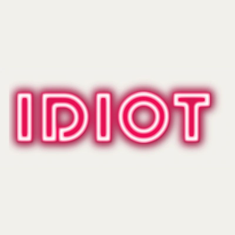 Idiot Geschenkidee