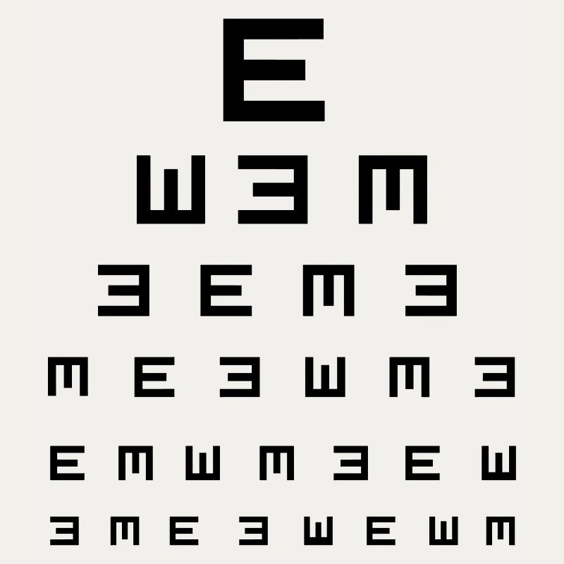 Test oculaire