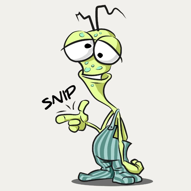 Stupide Alien Comic Charm