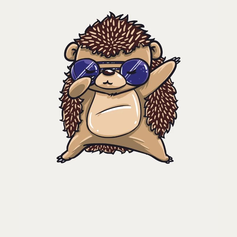Dabbing dab Igel Dab Geschenk Geburtstag lustig