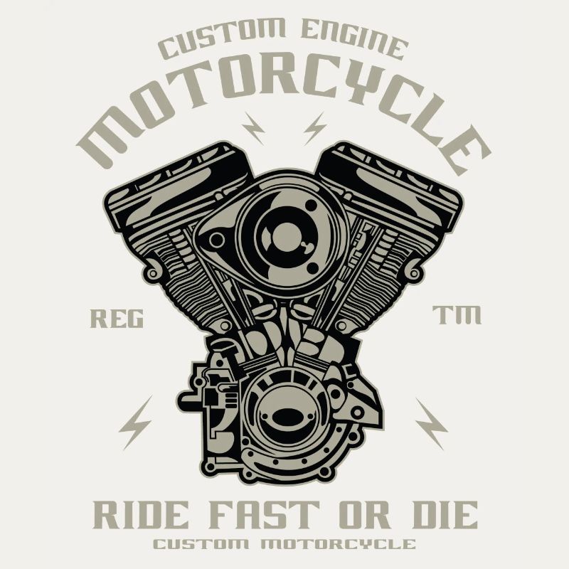 Motorcycle engine conversion Chopper Custom Engine