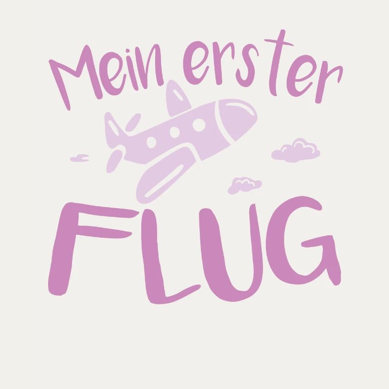 Mein Erster flug mädchen