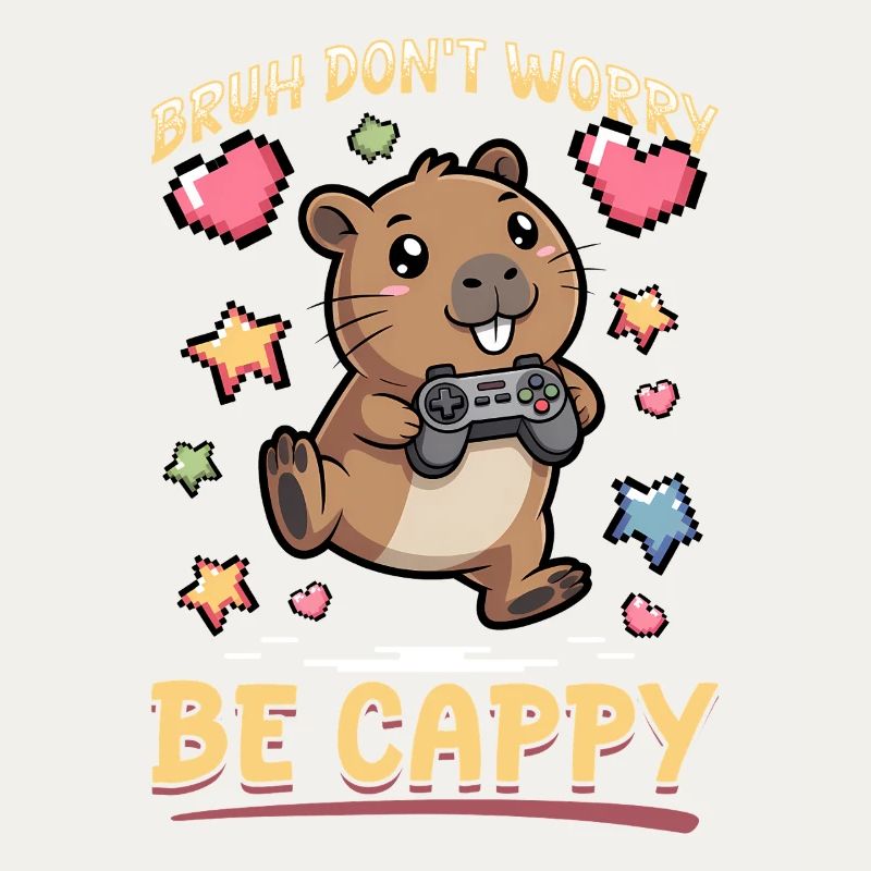 Capybara Gamer Gaming