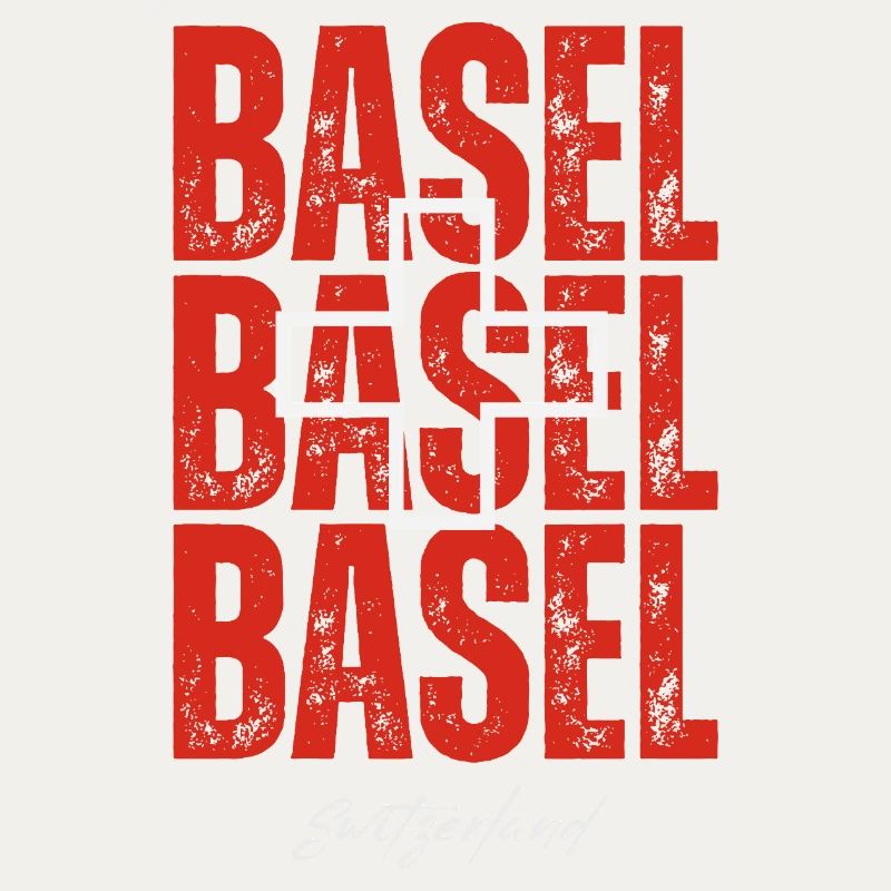 Basel Schweiz, ein Souvenir von Basel