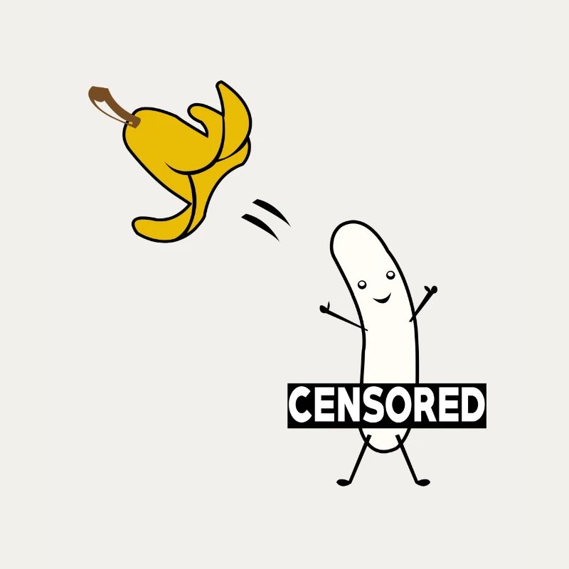 STRIPTEASE BANANA FUNNY COMIC