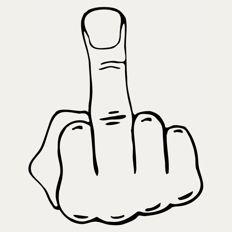 Mittelfinger
