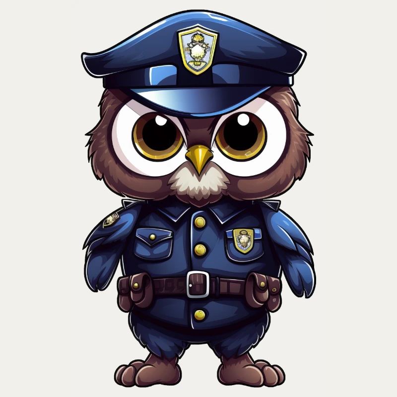 Polizei Eule