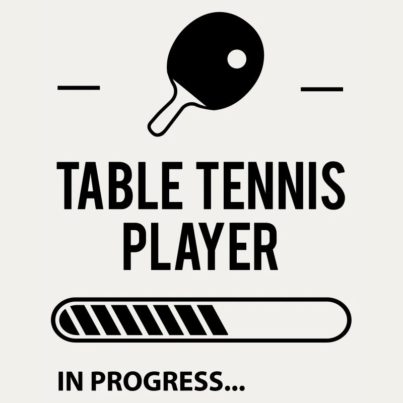 Table Tennis Player in Progresse