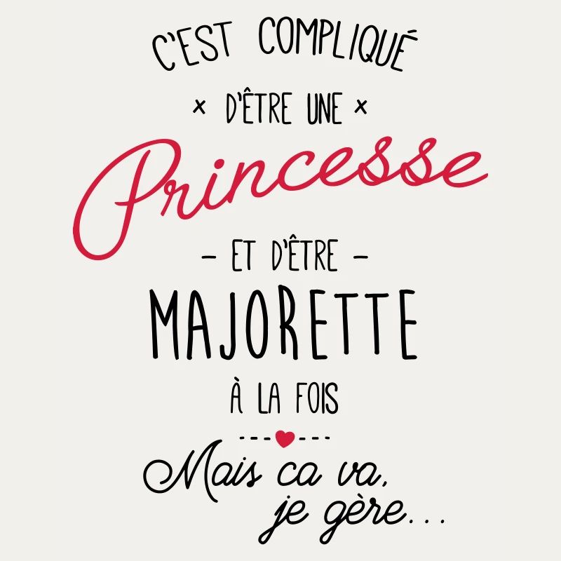 princesse et majorette