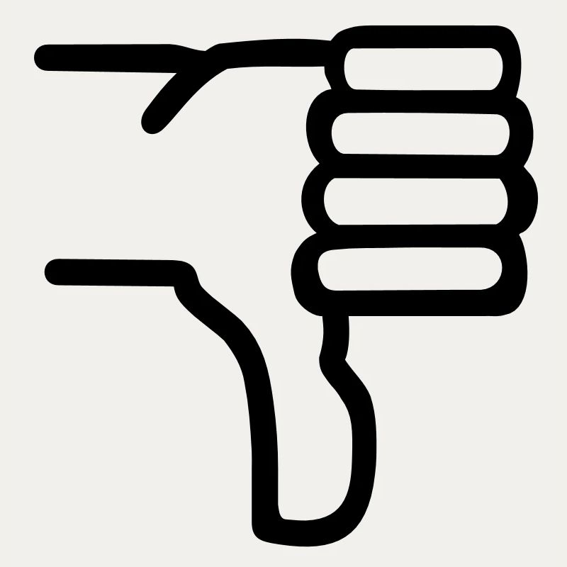 Thumbs down