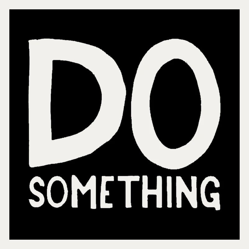 DO something black transparent