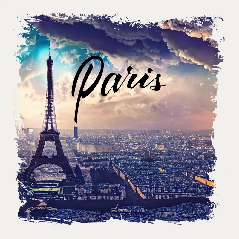 Paris Tour Eiffel Style décontracté