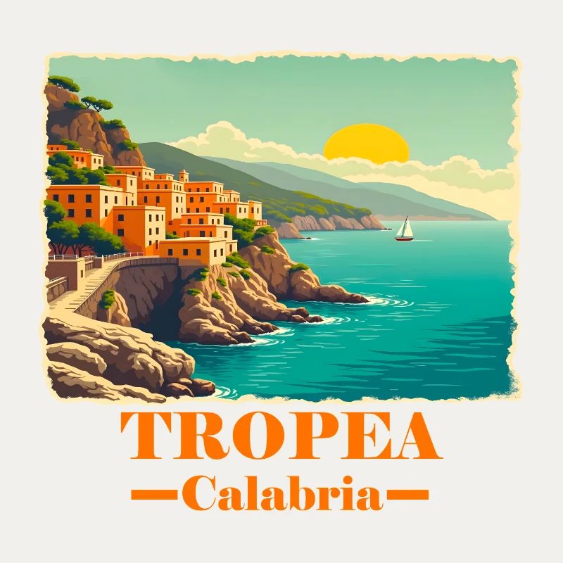 Tropea Kalabrien orange