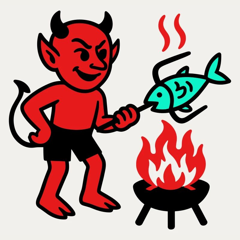 Devil with Fish