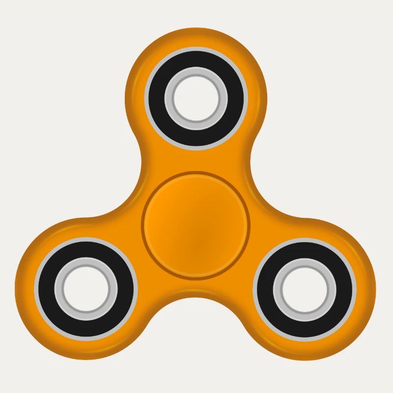 Fidget Spinner orange