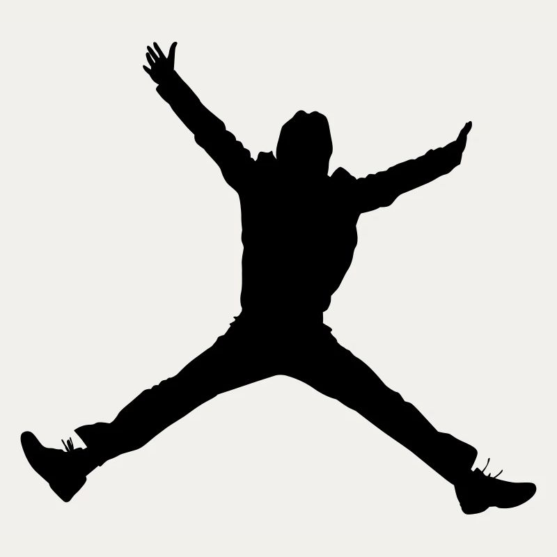 Conception de vecteur Singer and Dancer Silhouette