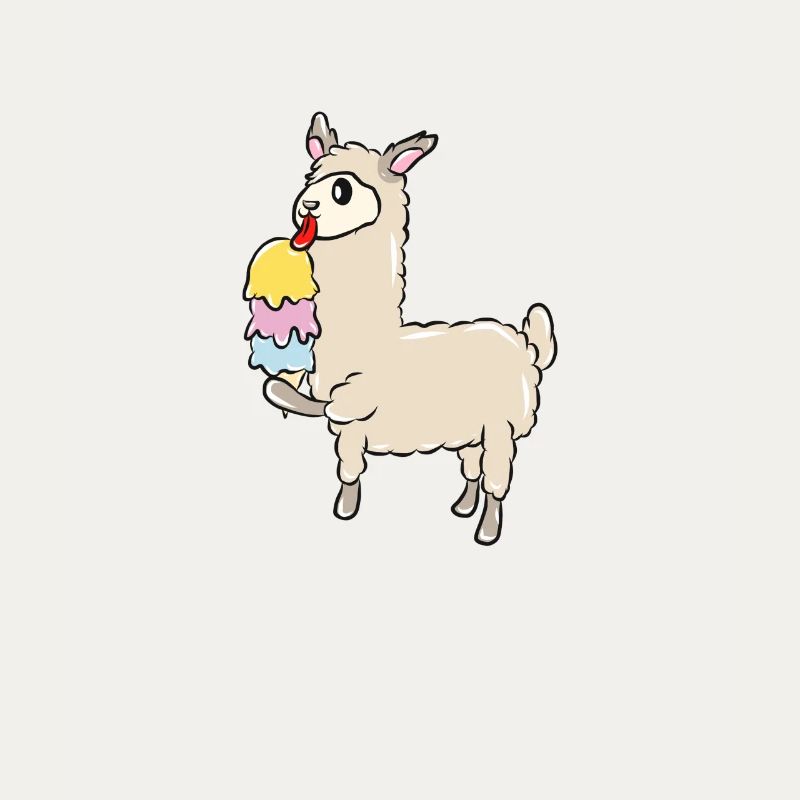 Lama Eiskrem