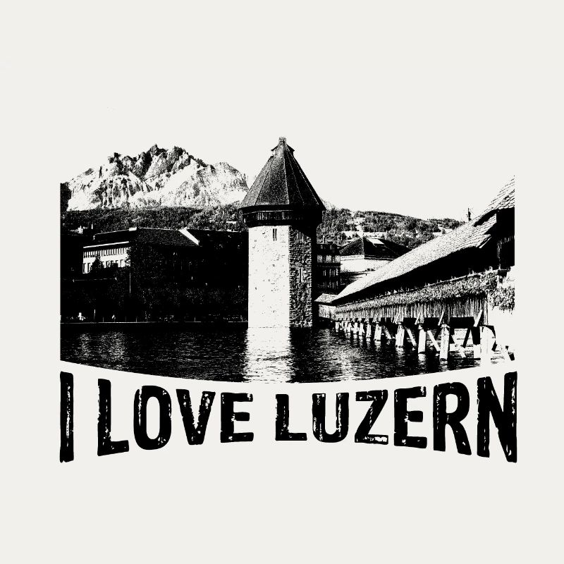 J’adore LUCERNE avec Chapel Bridge