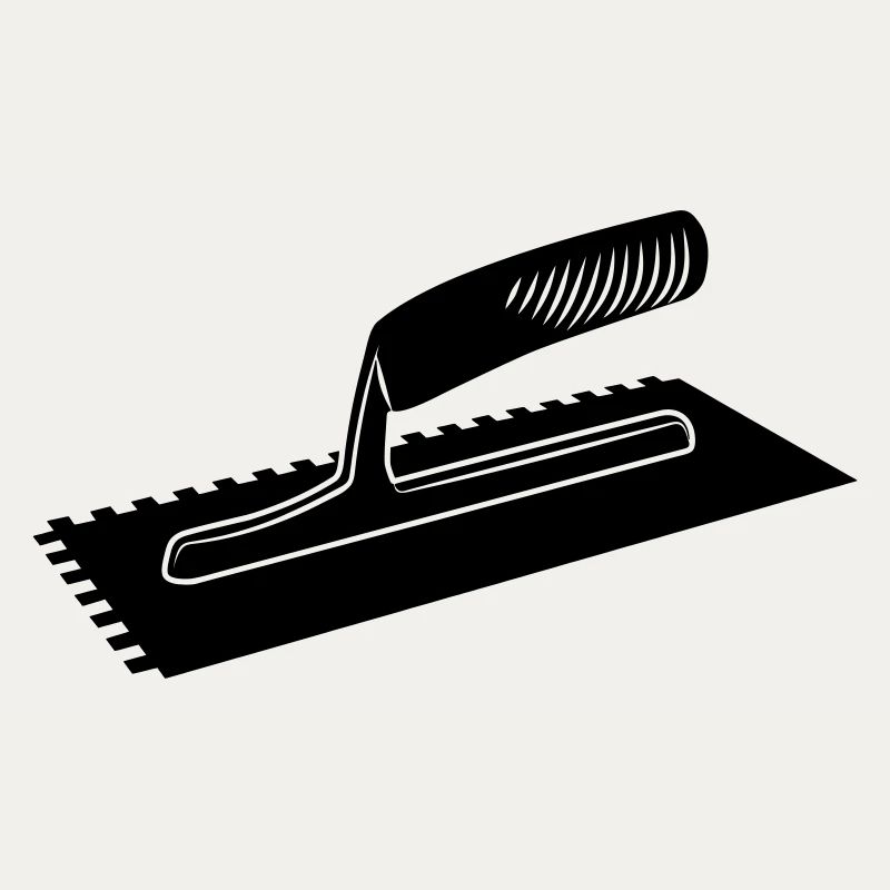 Fliesenkleber oder Leimkamm