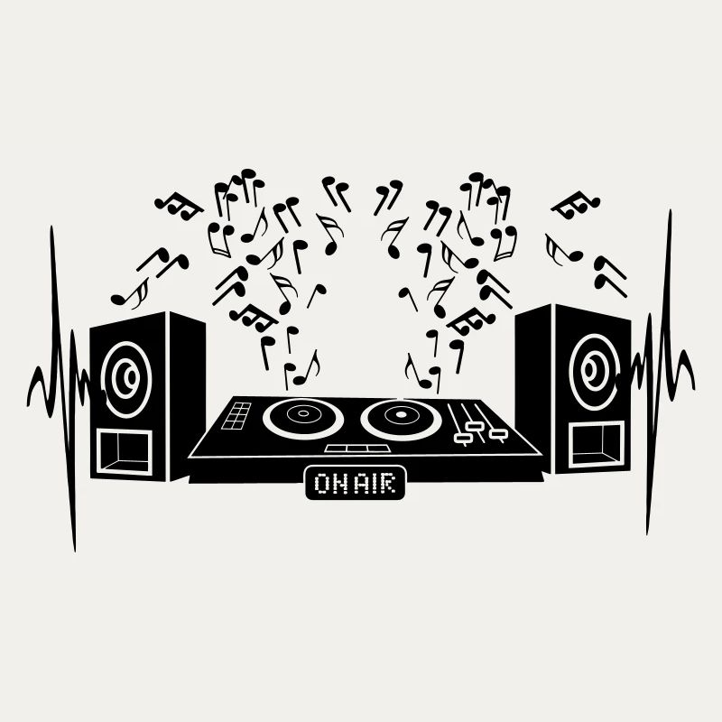 Discotheque turntable