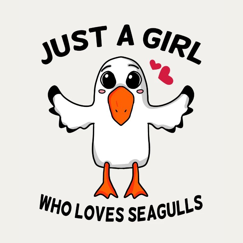 Möwe Spruch Mädchen Nordsee