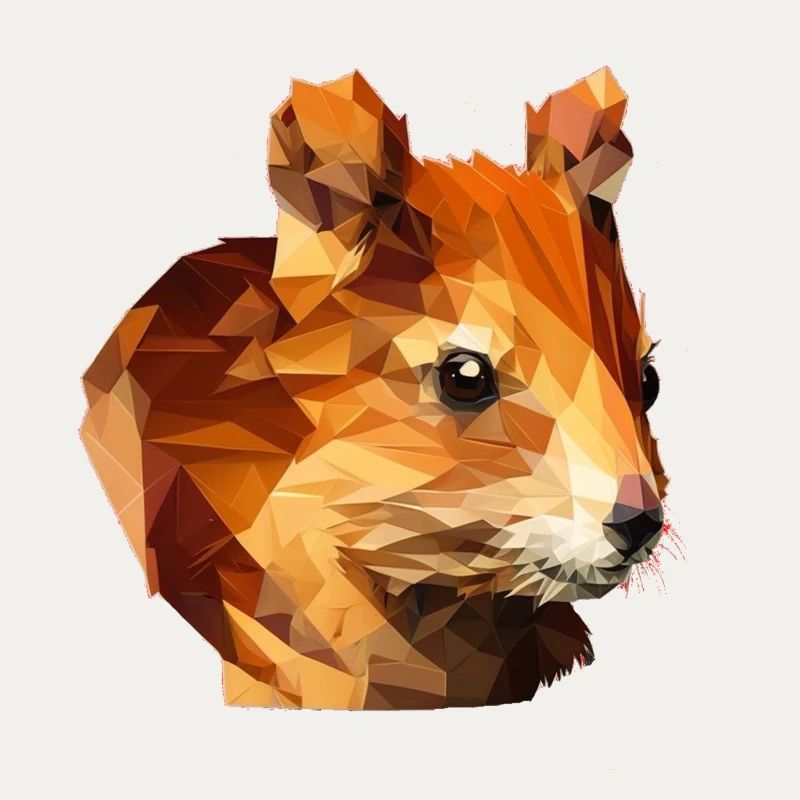 Polygon Eichhörnchen