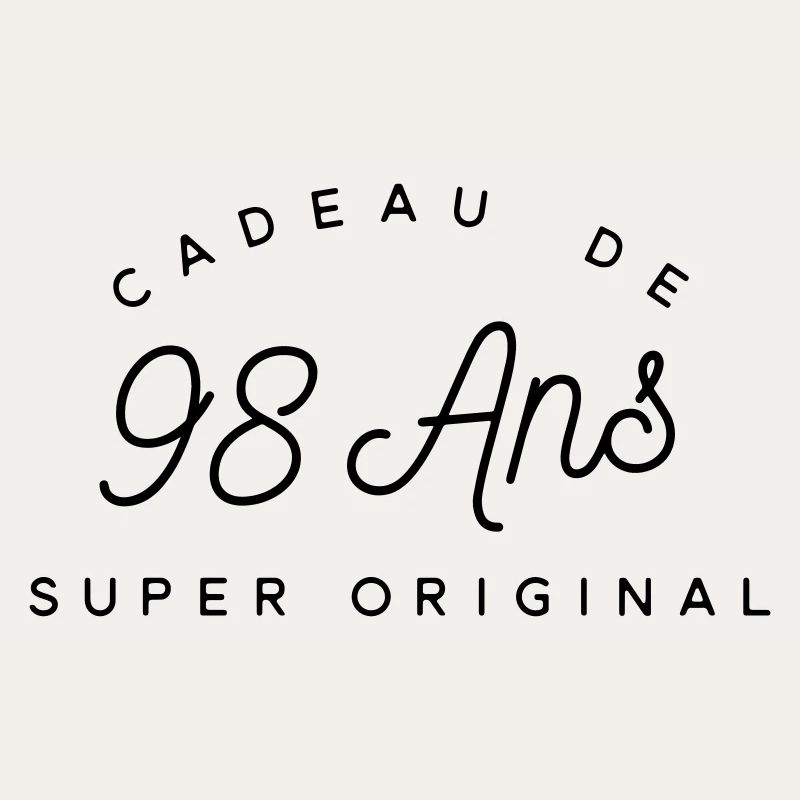  Cadeau 98 ans