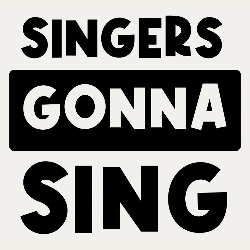 Les chanteurs vont chanter
