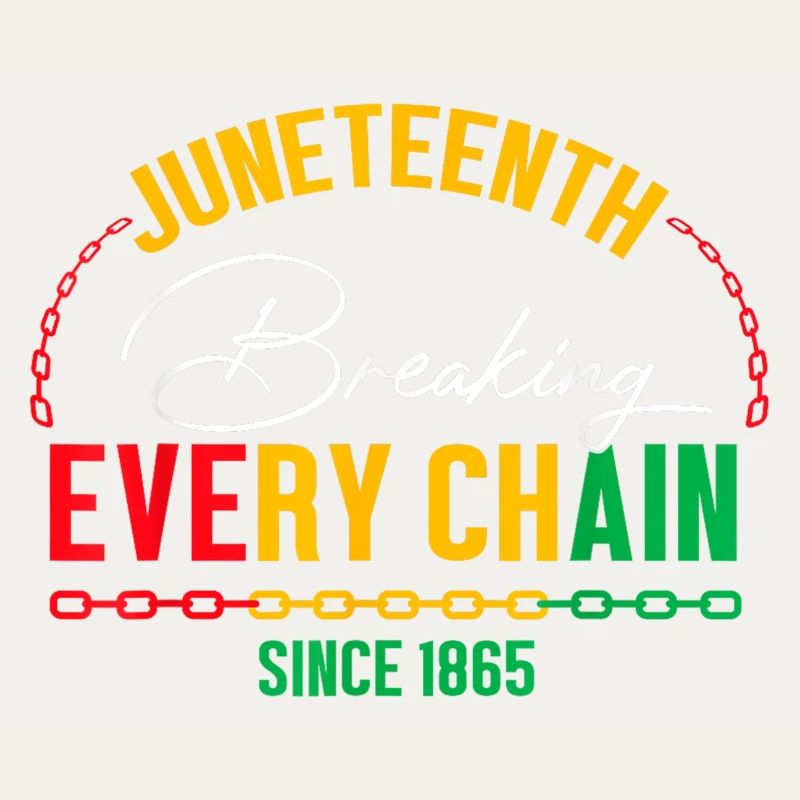 Breaking Every Chain Since 1865 Juneteenth Freedom
