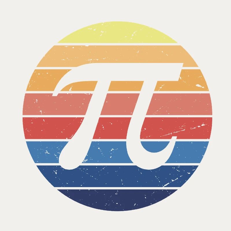 Math Pi Rétro