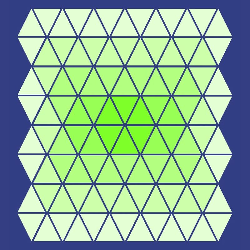 Green Gradient Pattern