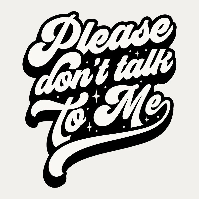 Expressive message in modern style