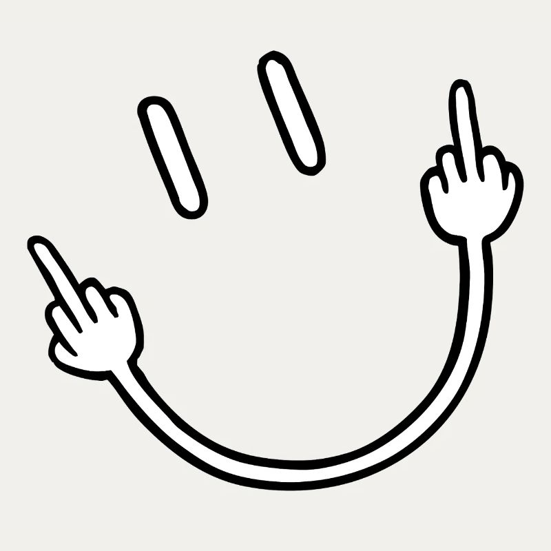 Mittelfinger-Geste