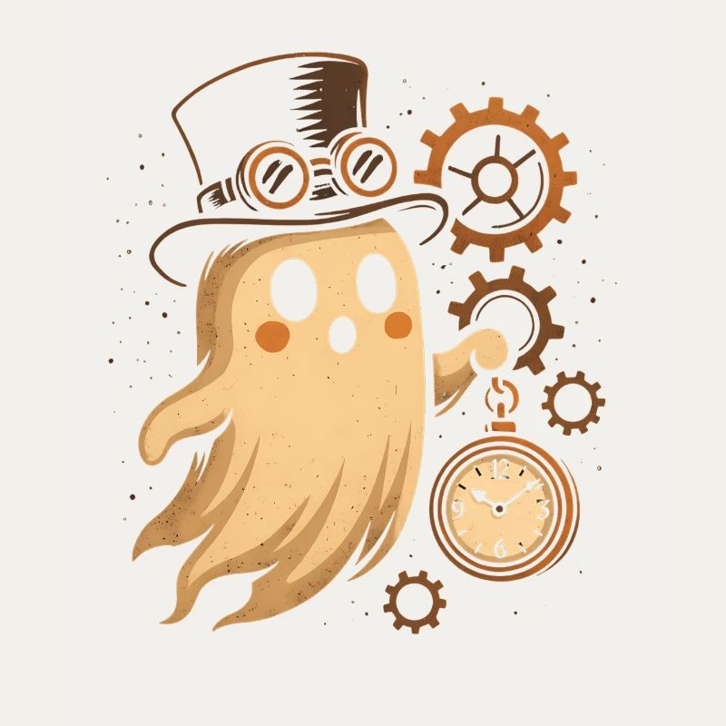 Steampunk Ghost Clockwork