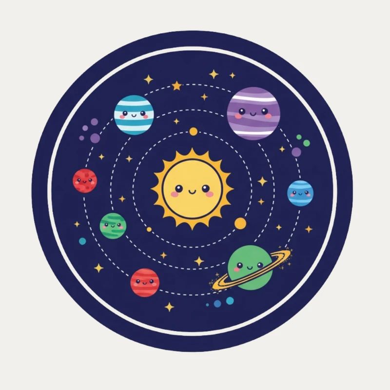 Conception joyeuse du système solaire