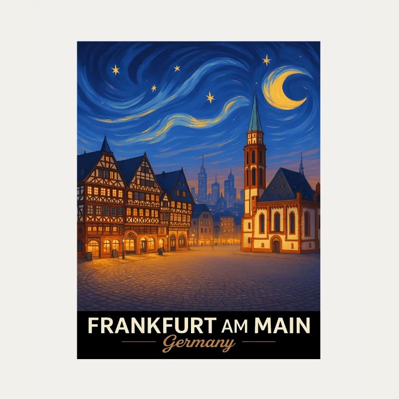 Frankfurt am Main Night View