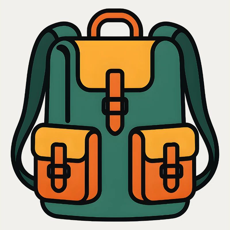 Bunter Rucksack