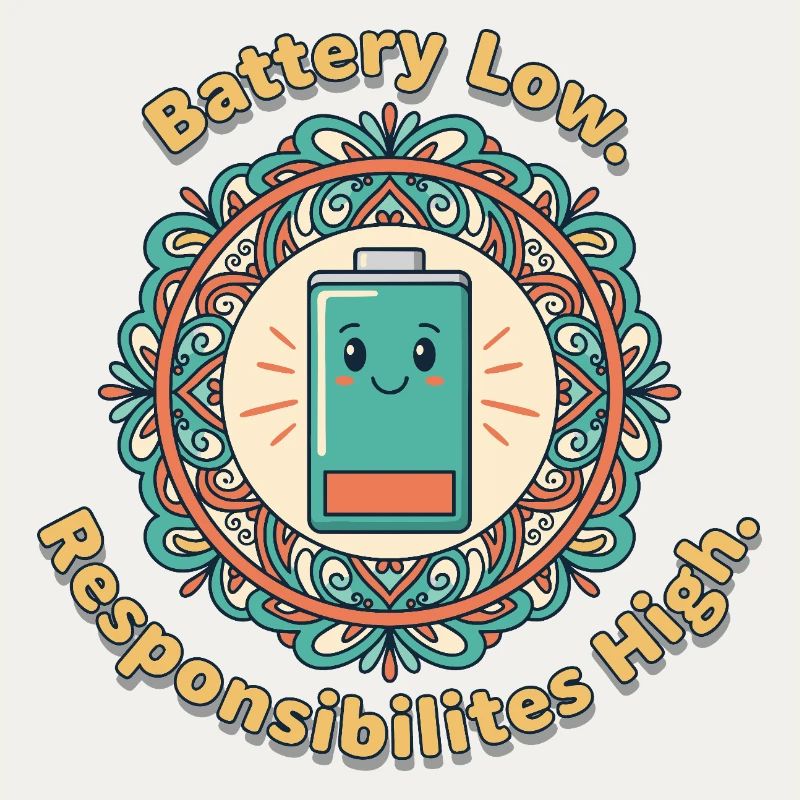 Battery Low Mandala