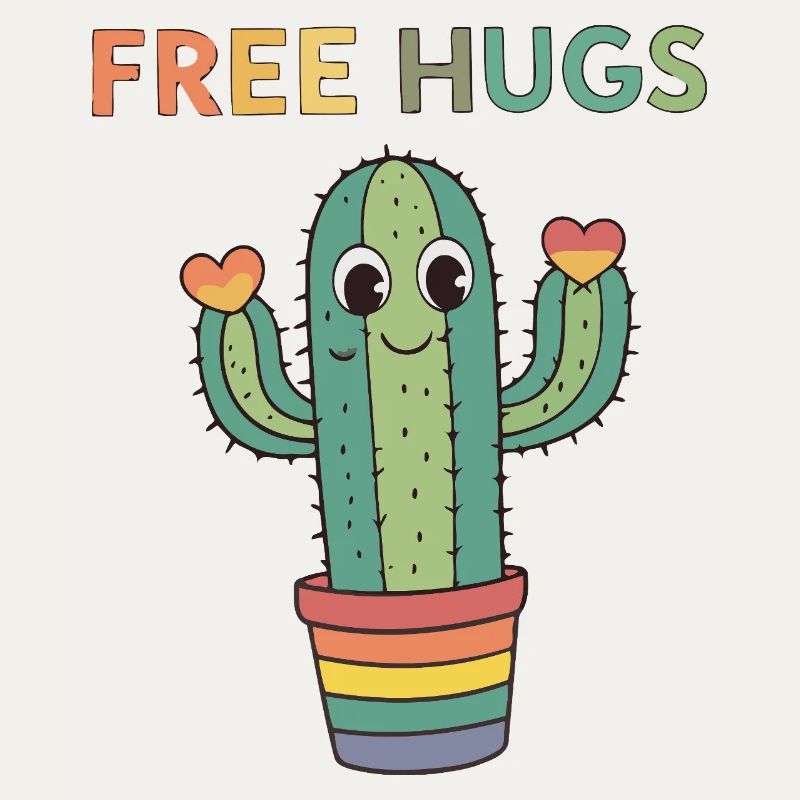 Cactus Rainbow Cuddles