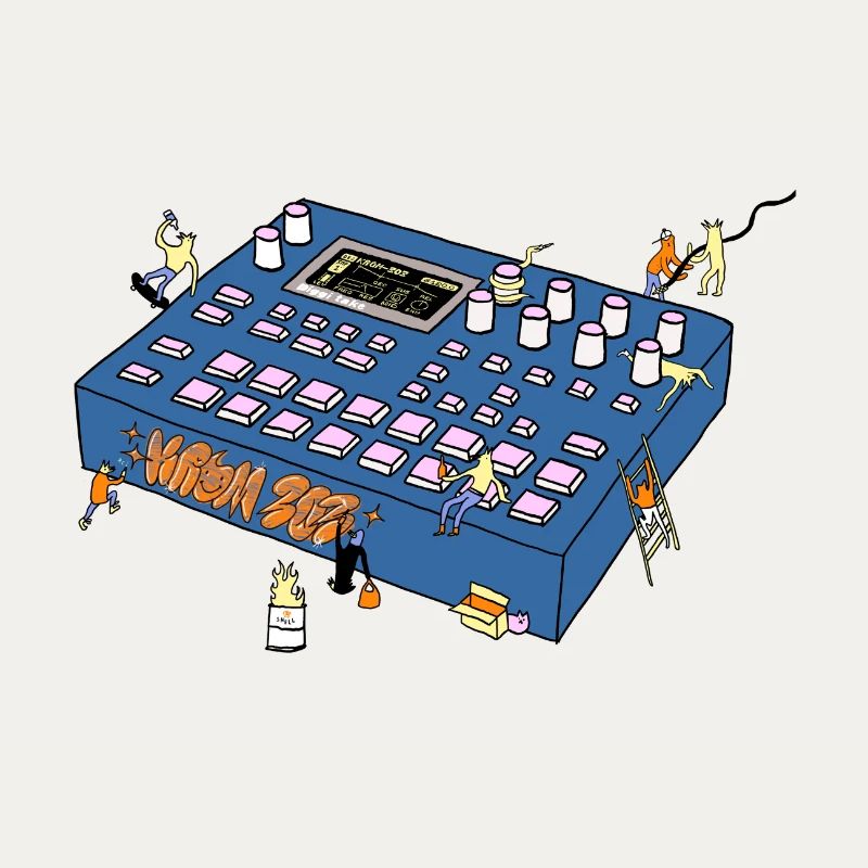 Mixing console