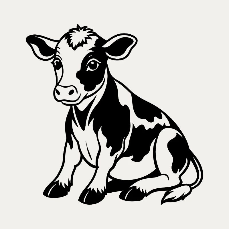 Bébé vache