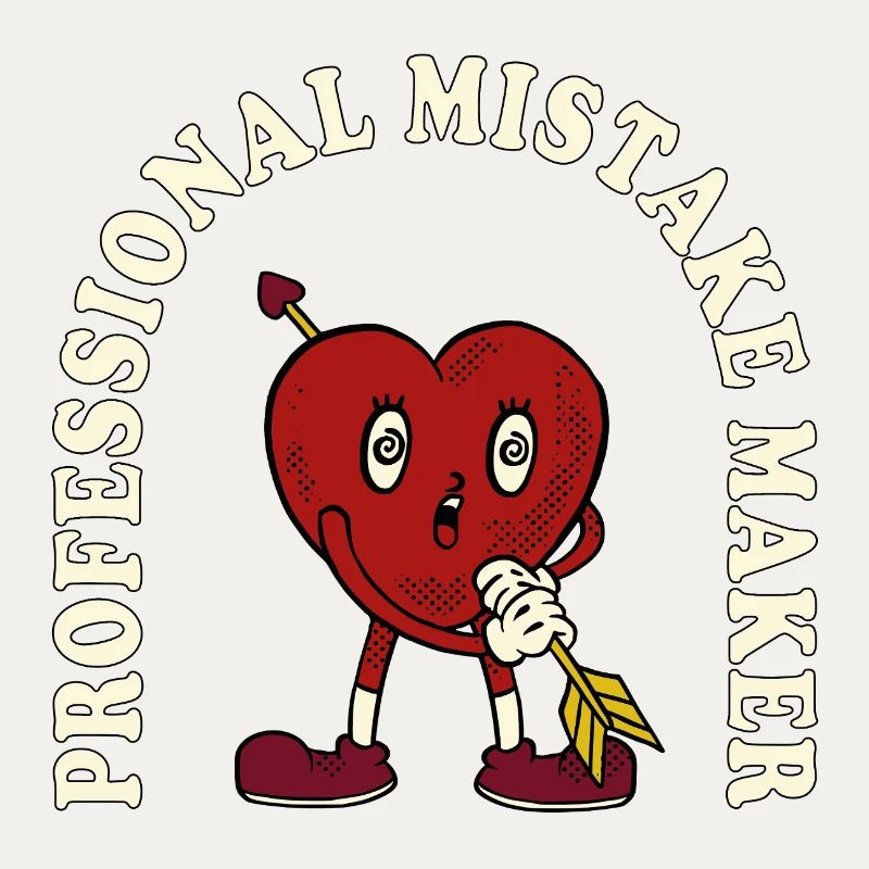 Professional Mistake Maker – Retro Comic Humor