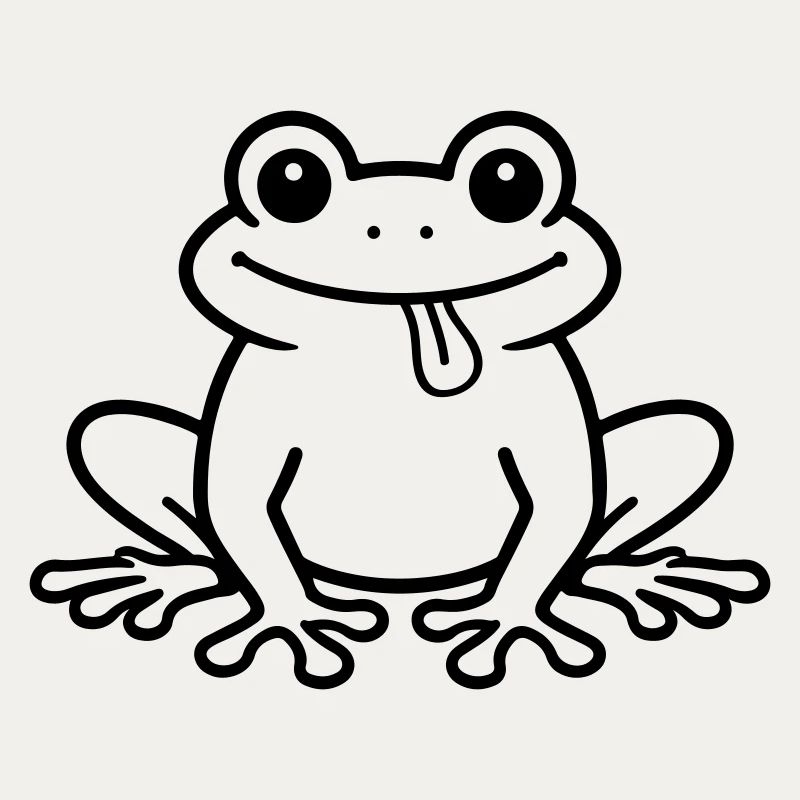 Toad Comic Frog